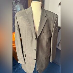 Macy's Elegant Gray Blazer
